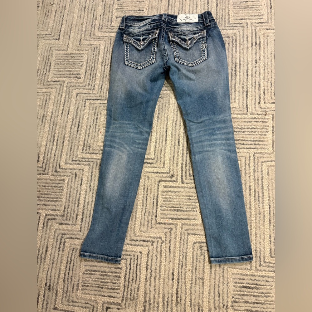 MISS ME Signature Skinny size 27 jeans. Like new - Picture 5 of 10